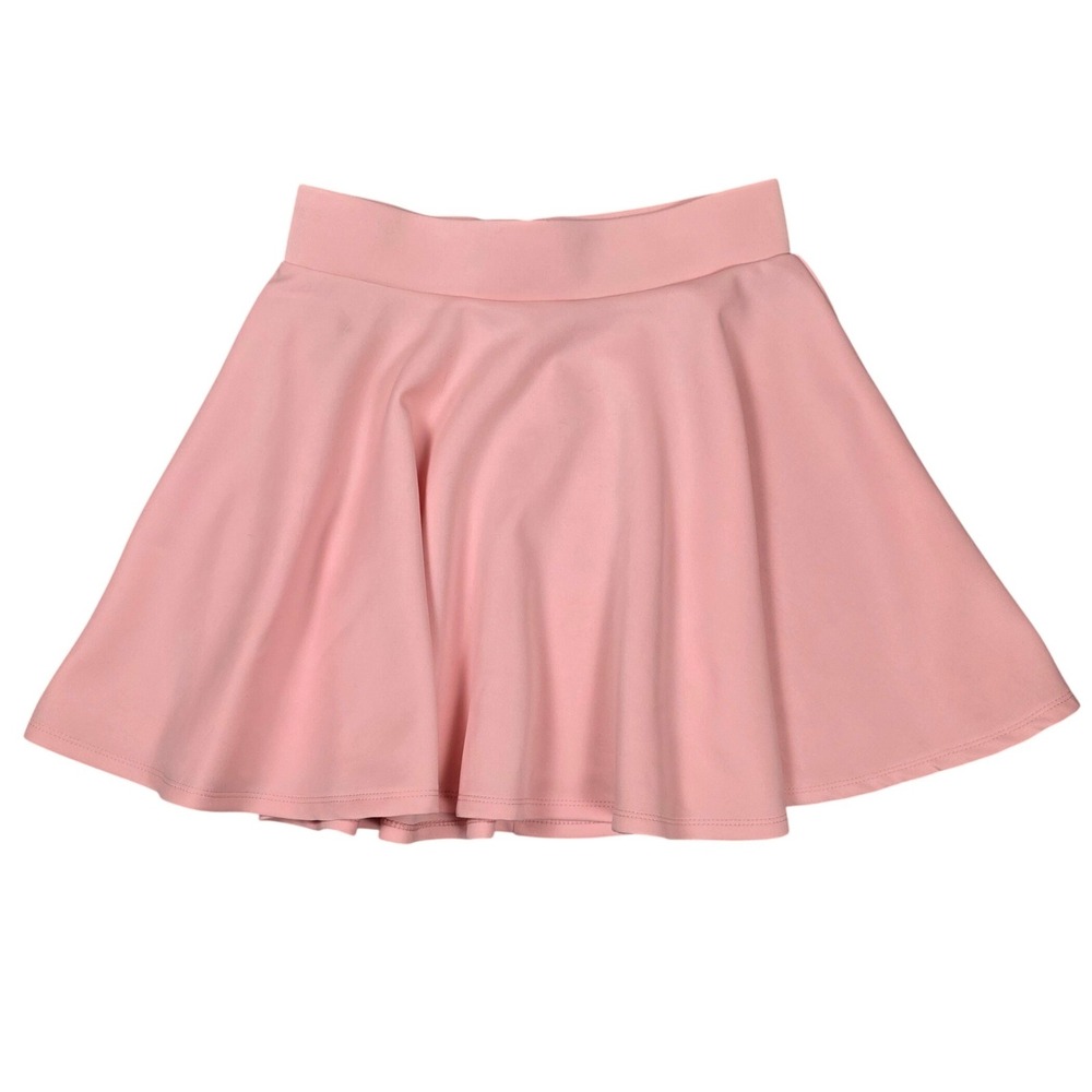 Made‎ by Johnny Stretchy Mini Flared Skirt Pink Women's Size M